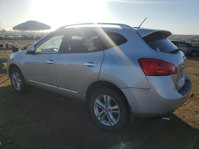 JN8AS5MV4DW645601 - 2013 NISSAN ROGUE S SILVER photo 2