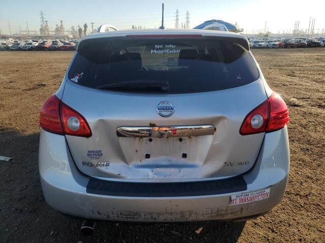 JN8AS5MV4DW645601 - 2013 NISSAN ROGUE S SILVER photo 6