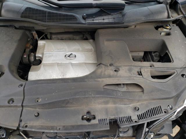 2T2BK1BA3AC012855 - 2010 LEXUS RX 350 CHARCOAL photo 11