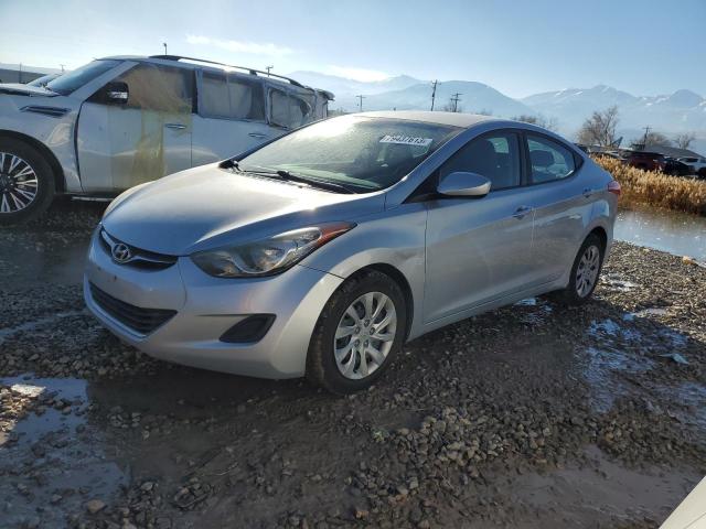 5NPDH4AE7BH053358 - 2011 HYUNDAI ELANTRA GLS SILVER photo 1