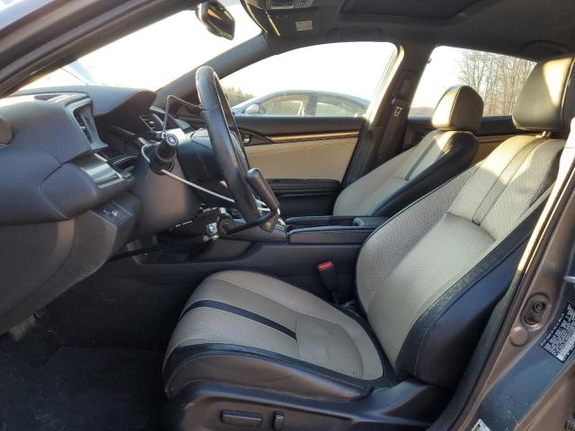 SHHFK7H78HU203714 - 2017 HONDA CIVIC EXL ნაცრისფერი ფოტო 7