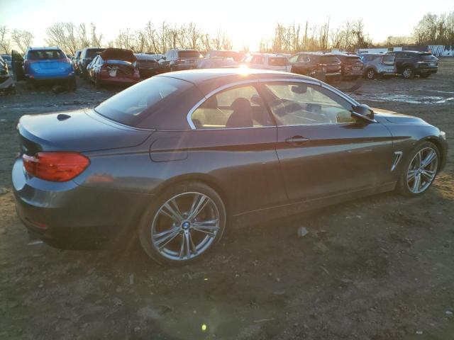 WBA3T3C52EP737046 - 2014 BMW 435 I GRAY photo 3