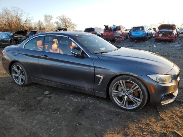 WBA3T3C52EP737046 - 2014 BMW 435 I GRAY photo 4