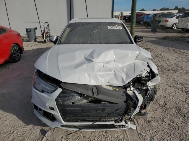 WAUGMAF48KN012743 - 2019 AUDI A4 PREMIUM WHITE photo 5