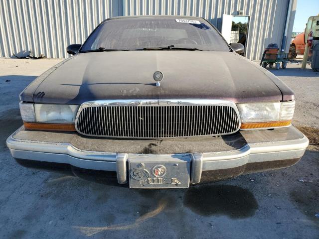 1G4BT52P8TR417742 - 1996 BUICK ROADMASTER LIMITED BURGUNDY photo 5