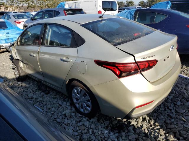 3KPC24A68LE114700 - 2020 HYUNDAI ACCENT SE BEIGE photo 2