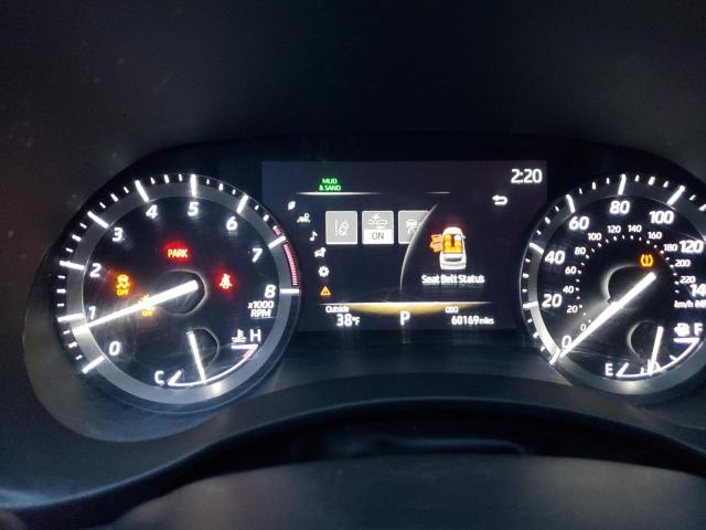 5TDGZRBH5MS543844 - 2021 TOYOTA HIGHLANDER XLE SILVER photo 9