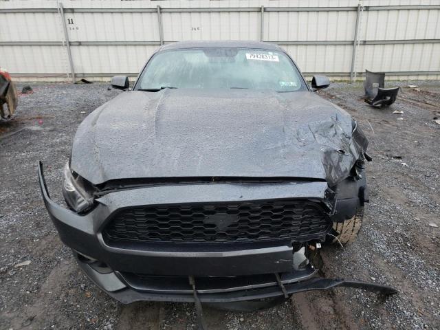 1FA6P8TH7G5244723 - 2016 FORD MUSTANG GRAY photo 5