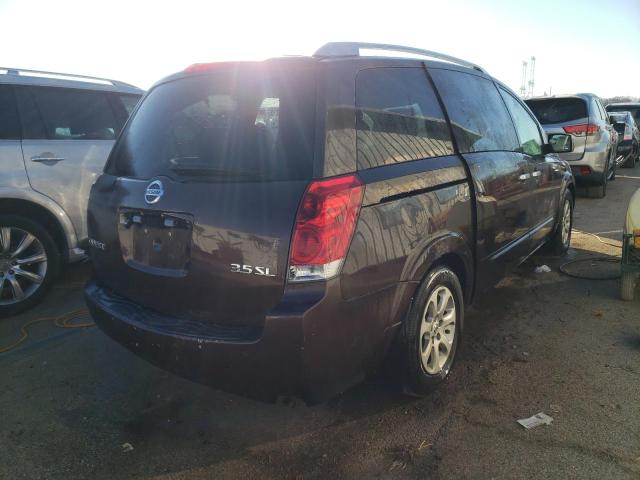 5N1BV28U47N138940 - 2007 NISSAN QUEST S BROWN photo 3