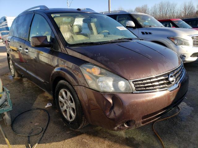 5N1BV28U47N138940 - 2007 NISSAN QUEST S BROWN photo 4