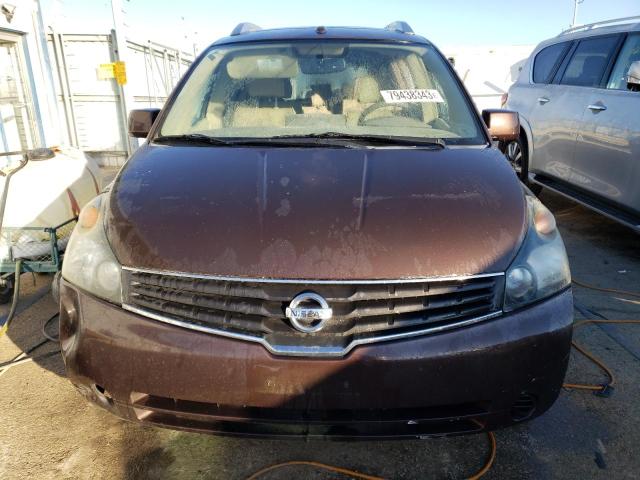 5N1BV28U47N138940 - 2007 NISSAN QUEST S BROWN photo 5