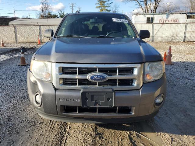 1FMCU9D71BKB04318 - 2011 FORD ESCAPE XLT GRAY photo 5