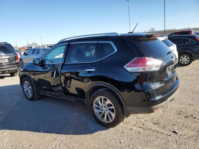 5N1AT2MV9EC757655 - 2014 NISSAN ROGUE S BLACK photo 2