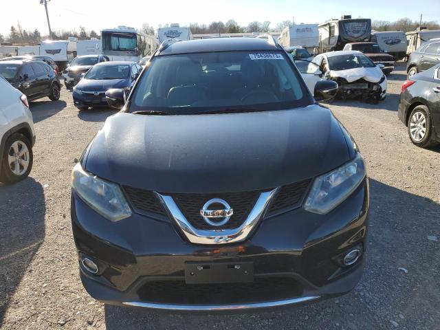 5N1AT2MV9EC757655 - 2014 NISSAN ROGUE S BLACK photo 5