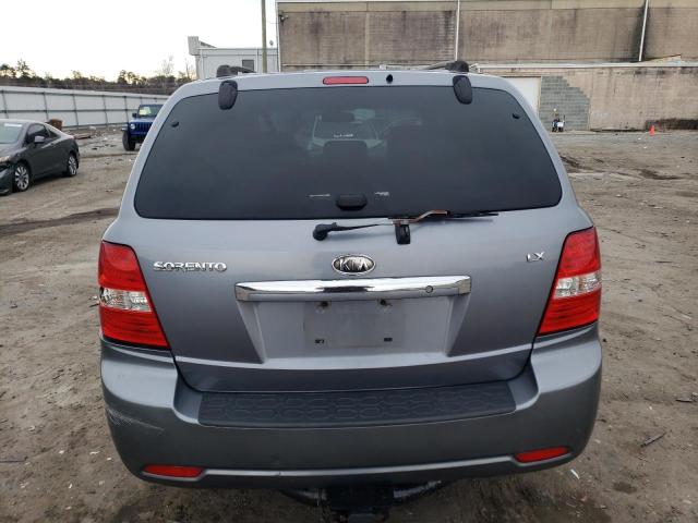 KNDJC735585810539 - 2008 KIA SORENTO EX GRAY photo 6