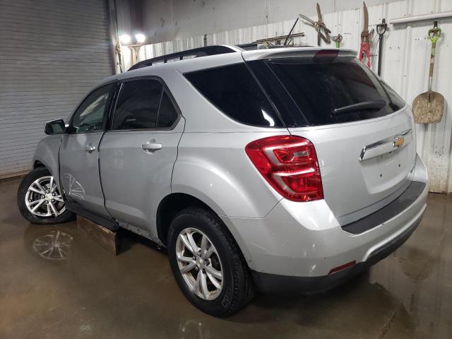 2GNALCEK8G6299270 - 2016 CHEVROLET EQUINOX LT SILVER photo 2