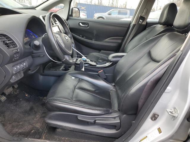 1N4AZ0CP5FC317630 - 2015 NISSAN LEAF S SILVER photo 7