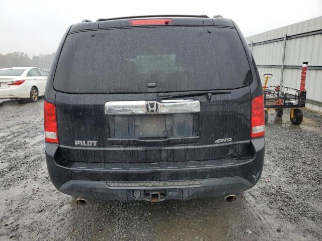 5FNYF4H23EB022663 - 2014 HONDA PILOT LX BLACK photo 6