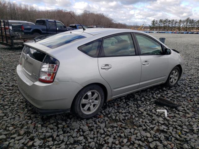 JTDKB20U740004067 - 2004 TOYOTA PRIUS SILVER photo 3