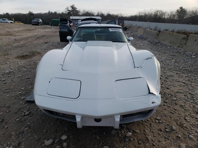 1Z8789S439648 - 1987 CHEVROLET CORVETTE WHITE photo 5