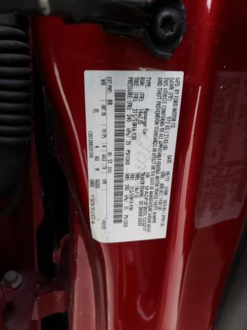 1FADP3F20DL123217 - 2013 FORD FOCUS SE RED photo 12