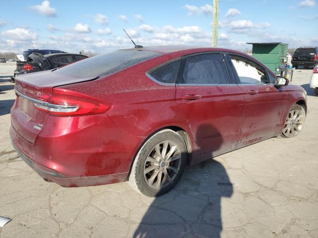 3FA6P0HD9HR269404 - 2017 FORD FUSION SE RED photo 3