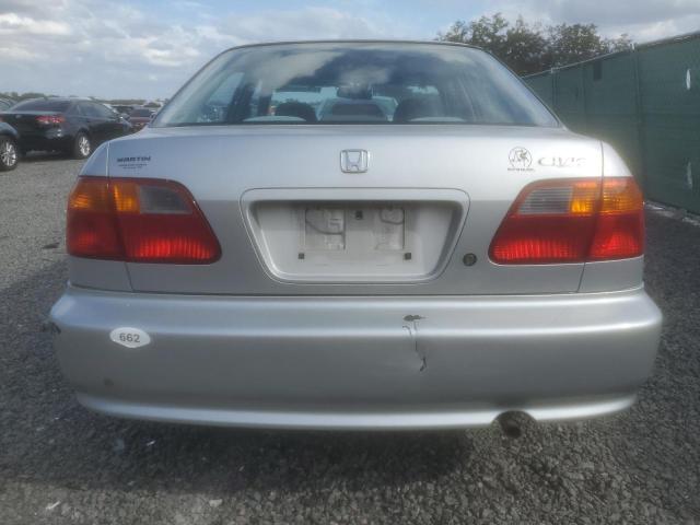 2HGEJ6612XH545131 - 1999 HONDA CIVIC BASE ვერცხლისფერი ფოტო 6