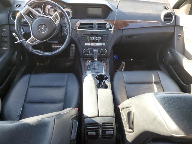 WDDGF4HB2EG244103 - 2014 MERCEDES-BENZ C 250 WHITE photo 8