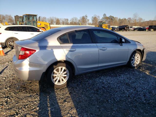 19XFB2F88CE094508 - 2012 HONDA CIVIC EX SILVER photo 3