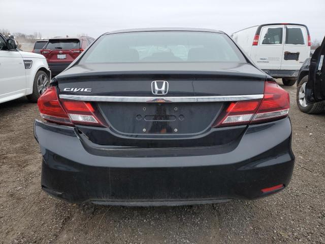 2HGFB2F52DH025911 - 2013 HONDA CIVIC LX BLACK photo 6