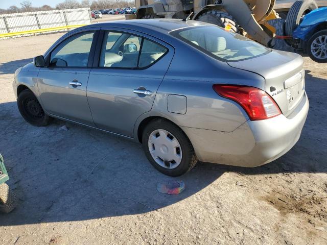 3N1CN7APXCL838162 - 2012 NISSAN VERSA S SILVER photo 2