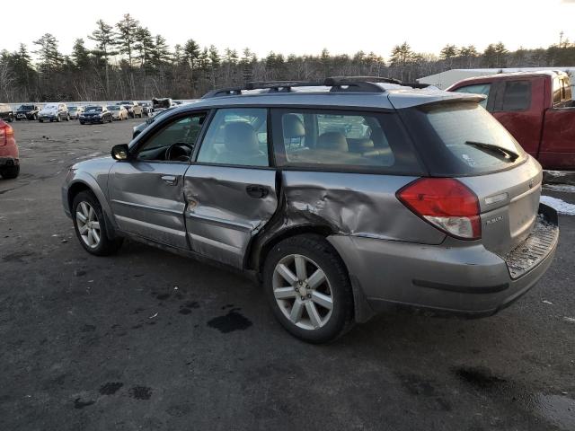 4S4BP62C087325888 - 2008 SUBARU OUTBACK 2.5I LIMITED SILVER photo 2