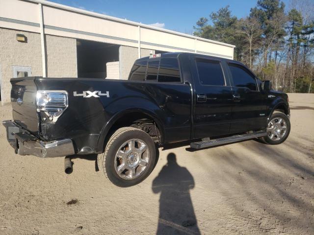 1FTFW1ET7EFB66165 - 2014 FORD F150 SUPERCREW BLACK photo 3