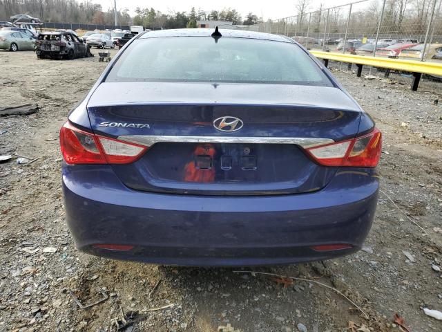 5NPEB4AC3DH537325 - 2013 HYUNDAI SONATA GLS BLUE photo 6