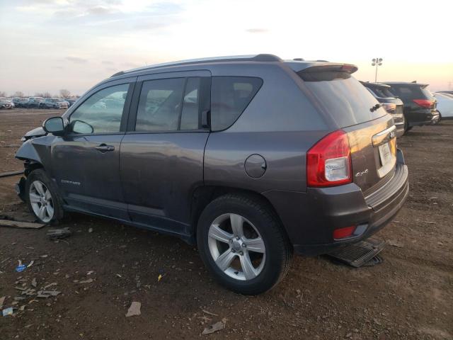 1C4NJDEB7ED788084 - 2014 JEEP COMPASS LATITUDE GRAY photo 2