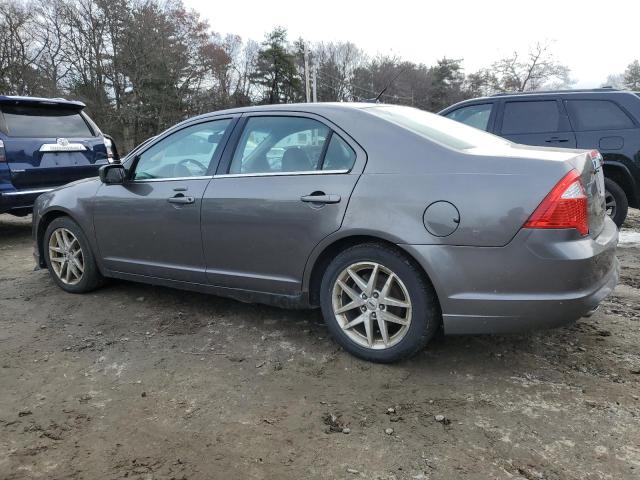 3FAHP0CG2AR204927 - 2010 FORD FUSION SEL GRAY photo 2