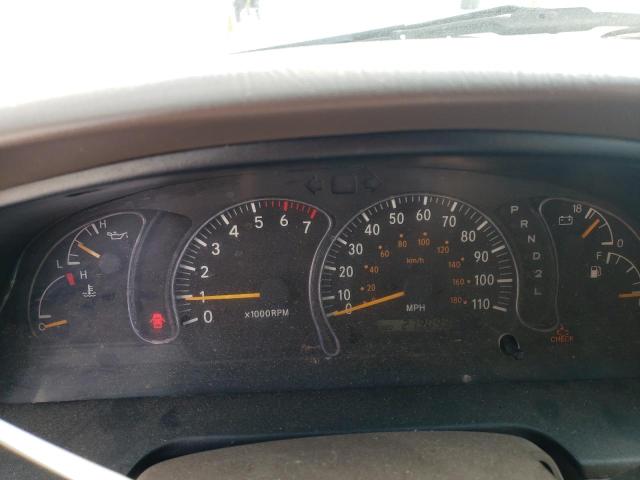 5TBBT4412YS075813 - 2000 TOYOTA TUNDRA ACCESS CAB შავი ფოტო 9