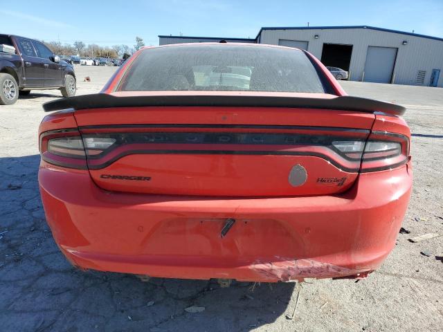 2C3CDXBG7MH611816 - 2021 DODGE CHARGER SXT RED photo 6