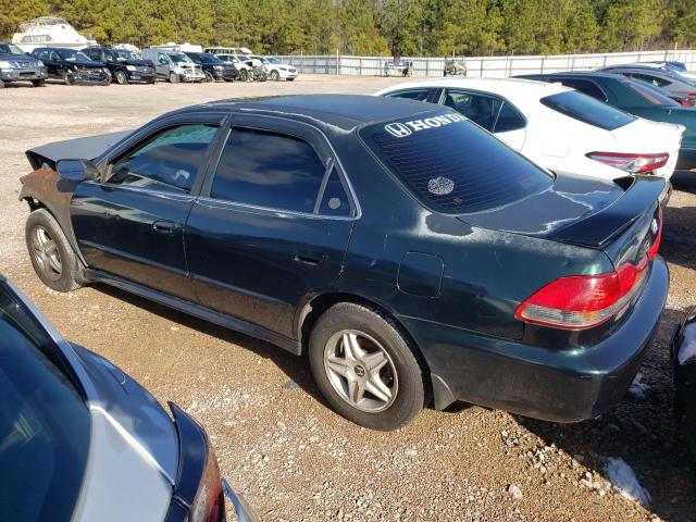 1HGCG16581A028241 - 2001 HONDA ACCORD EX GREEN photo 2