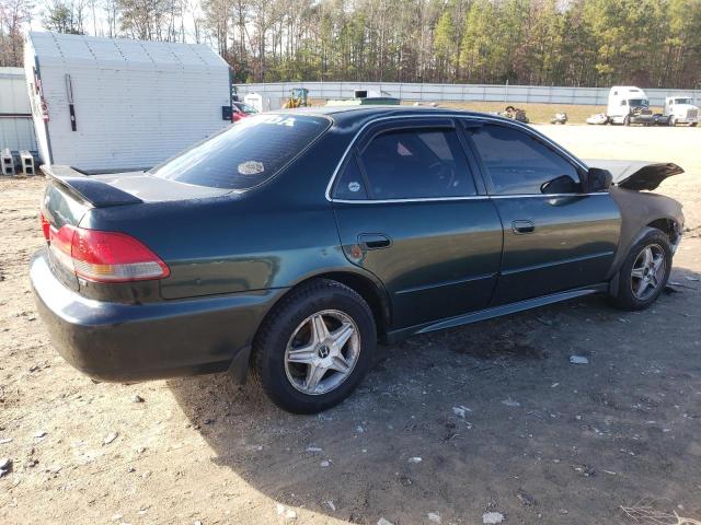 1HGCG16581A028241 - 2001 HONDA ACCORD EX GREEN photo 3