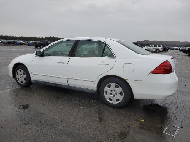 1HGCM564X7A099411 - 2007 HONDA ACCORD LX WHITE photo 2