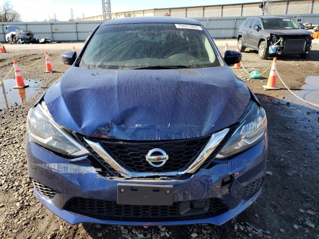 3N1AB7AP8KY436187 - 2019 NISSAN SENTRA S BLUE photo 5