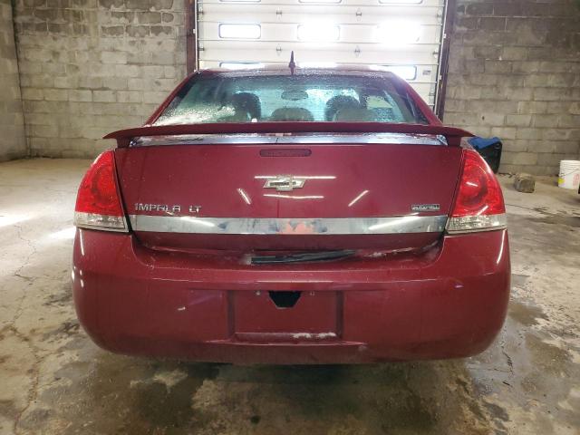 2G1WT57N991321416 - 2009 CHEVROLET IMPALA 1LT BURGUNDY photo 6