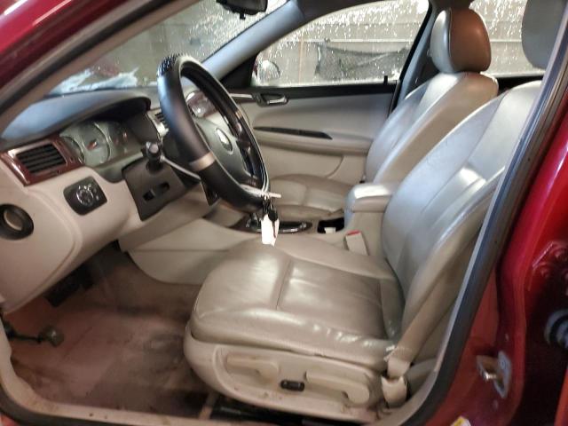 2G1WT57N991321416 - 2009 CHEVROLET IMPALA 1LT BURGUNDY photo 7