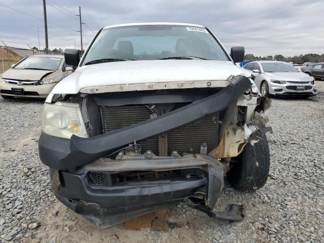 1FTRF122X5NB13331 - 2005 FORD F150 WHITE photo 5