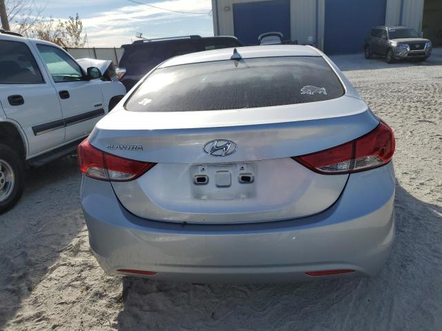 5NPDH4AE1DH277194 - 2013 HYUNDAI ELANTRA GLS GRAY photo 6