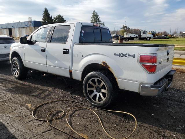 1FTRW148X9FA81353 - 2009 FORD F150 SUPERCREW WHITE photo 2