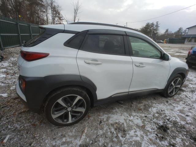 KM8K5CA59KU330779 - 2019 HYUNDAI KONA ULTIMATE WHITE photo 3