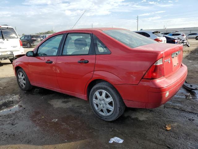 1FAFP34N47W159727 - 2007 FORD FOCUS ZX4 RED photo 2