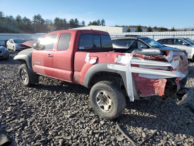 5TEUU42N89Z599989 - 2009 TOYOTA TACOMA ACCESS CAB RED photo 2